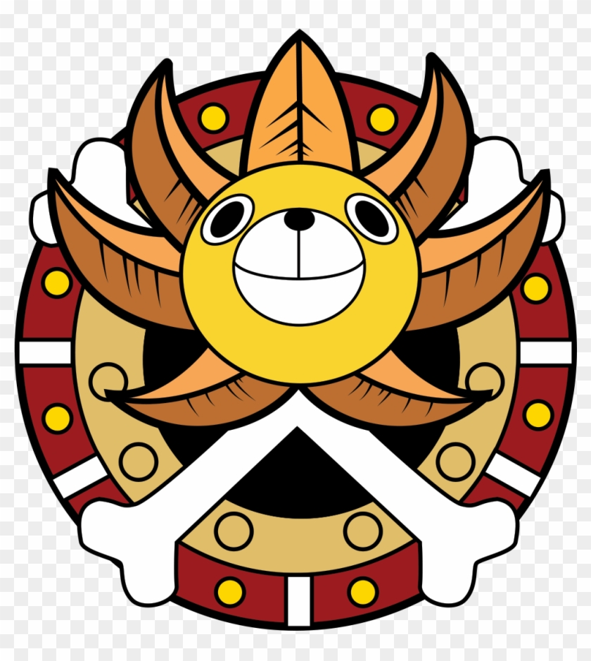 Vector By Arjaymc Thousand Sunny - One Piece Sunny Logo #943784