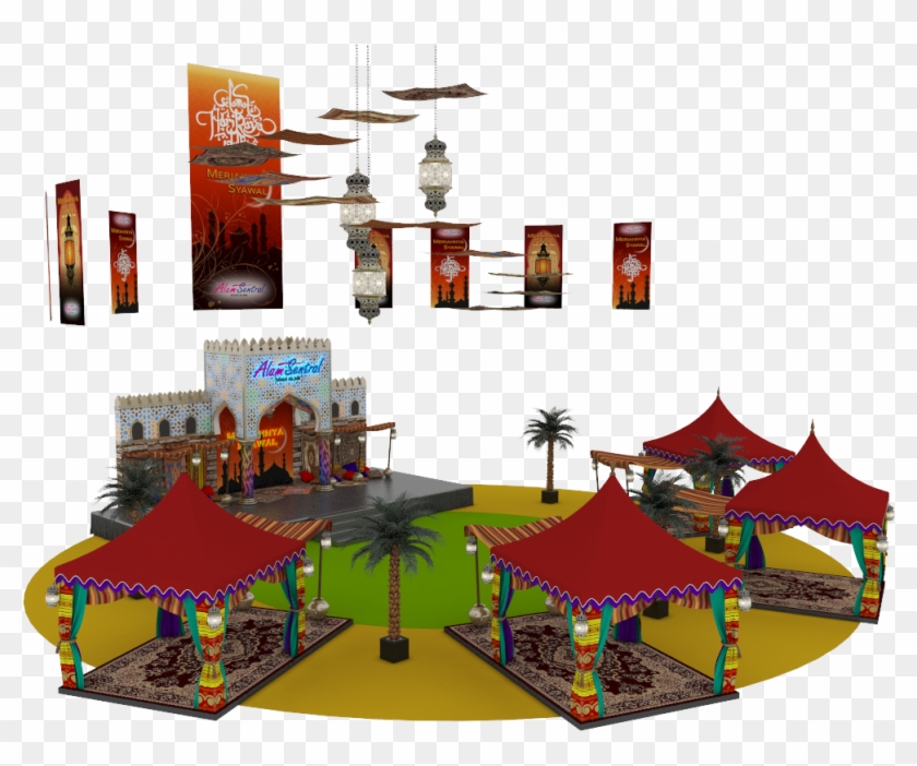 Proposed 'hari Raya' Deco For Alam Sentral Mall - Kindergarten #943816