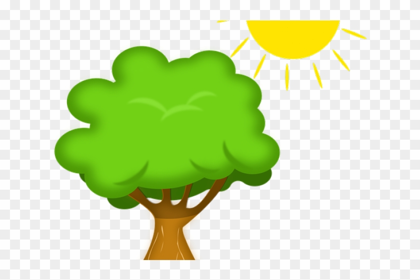 Sunny Clipart Tree - Cut And Paste Apple #943821