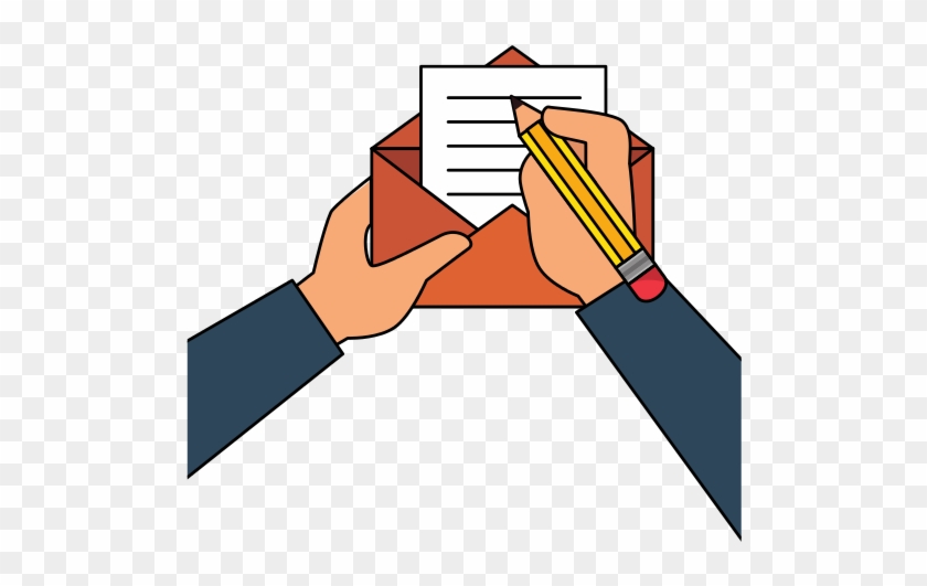 letter writing clipart