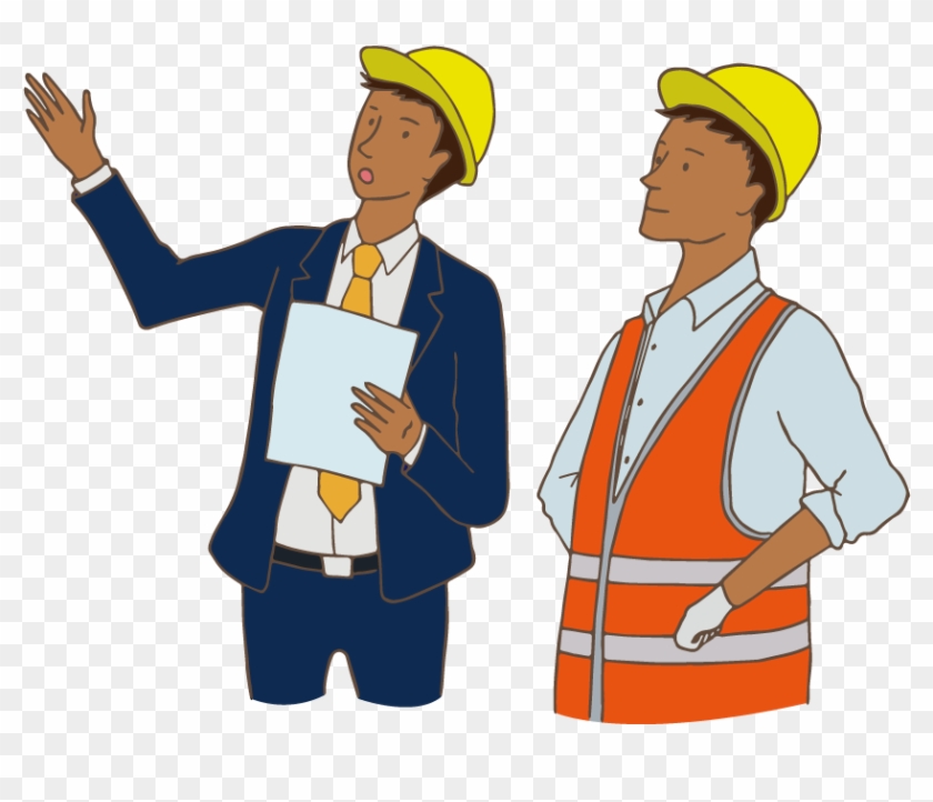 Discussing Workers - Clip Art #943930