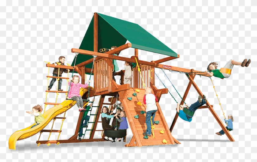 Wooden Swing Sets - Funmakers #943971