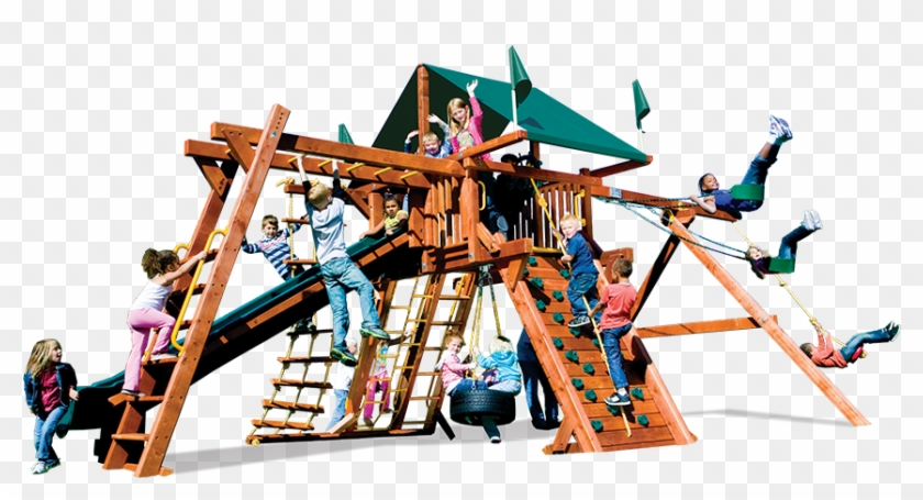 Monster Castle Pkg Iii 72c Swingset - Playground #943972