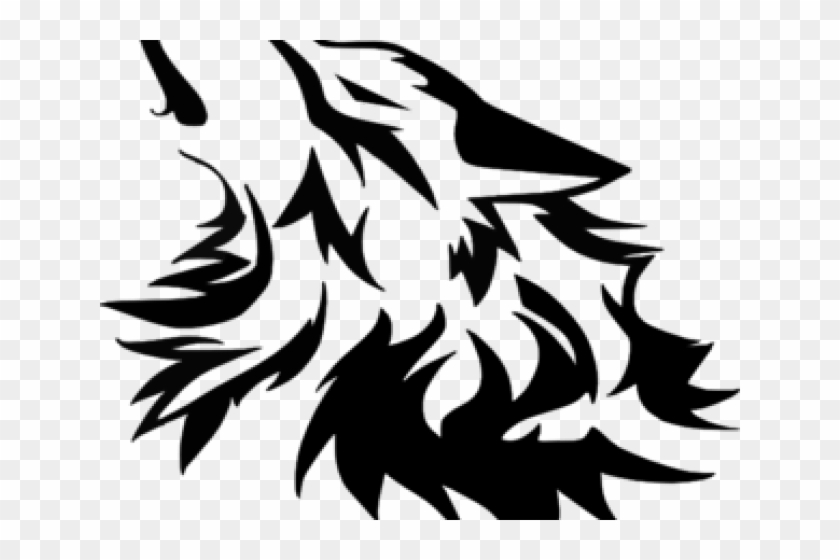 Wolf Clipart Vector - Stickalz Llc Howling Wolf Vinyl Wall Art Decal Sticker #944005