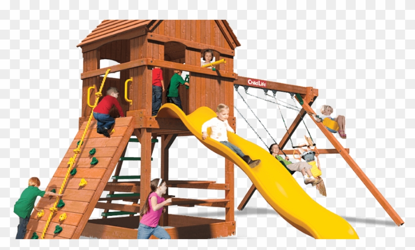 Monkey Tower D Desk - Playground Slide #944045