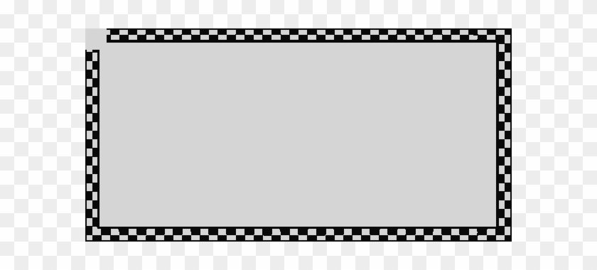 Checkered Flag Border Clip Art #944075