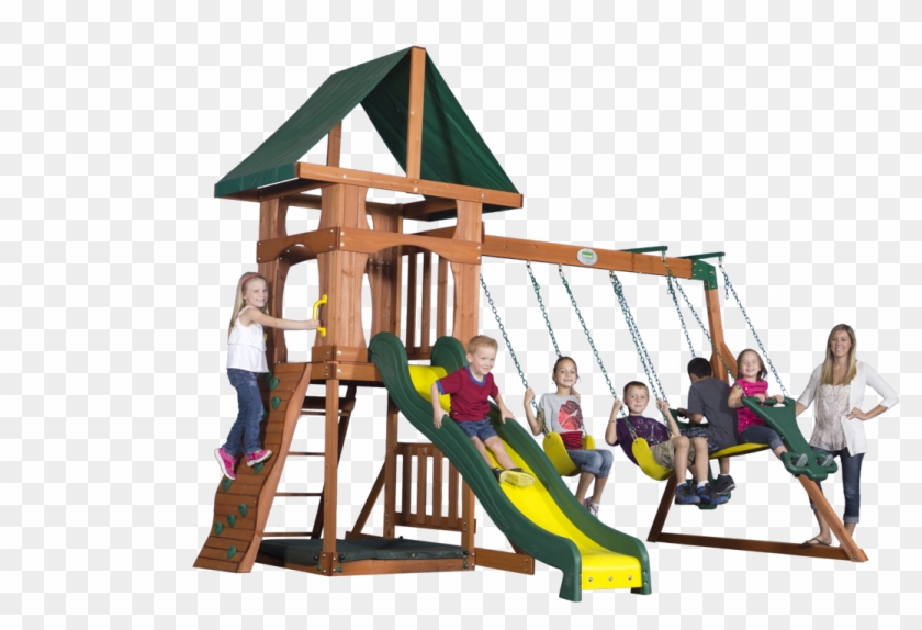 Santa Fe - Backyard Discovery Santa Fe Swing Set #944111