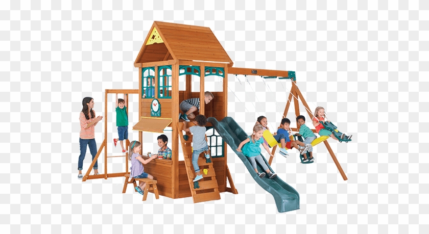 Big Backyard Play Set Big Backyard Playsets - Big Backyard Charleston Lodge #944115