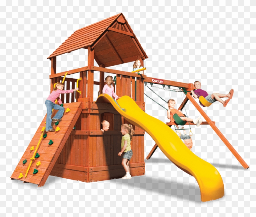 Monkey Tower D - Playground Slide #944227