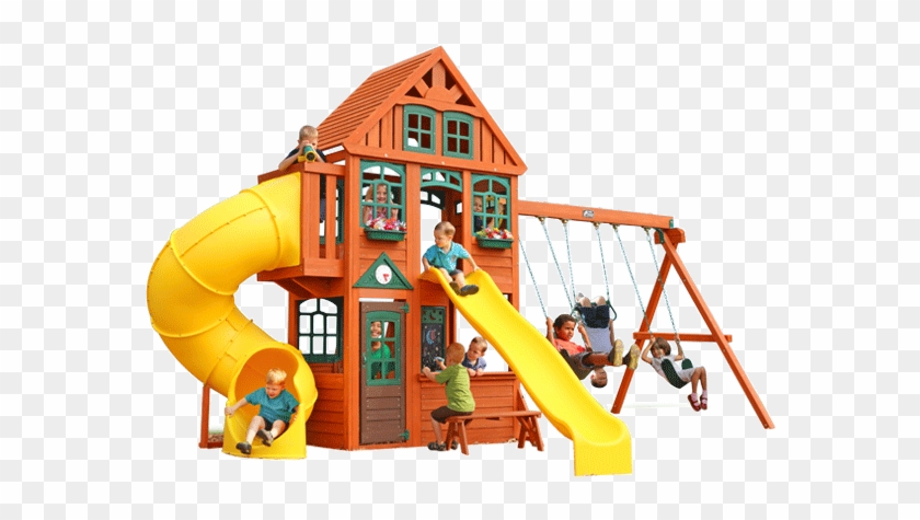 cedar summit richmond lodge wooden play set