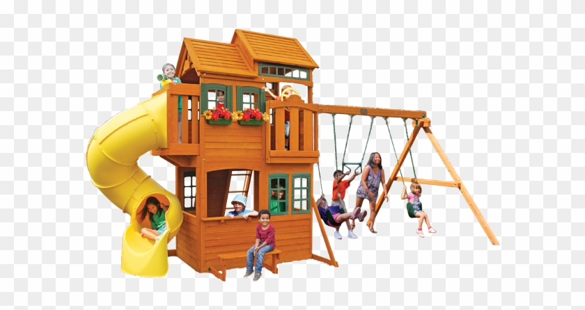 Big Backyard Play Set - Big Backyard Grand Valley Retreat Play Set | Swing #944238