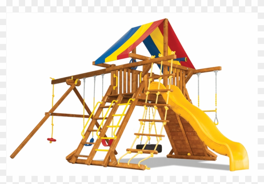Rainbow Play Systems Backyard Playworld Omaha - Backyard Playworld #944309