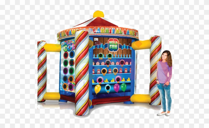 Ultimate Carnival Booth - Carnival Themed Bounce House #944435