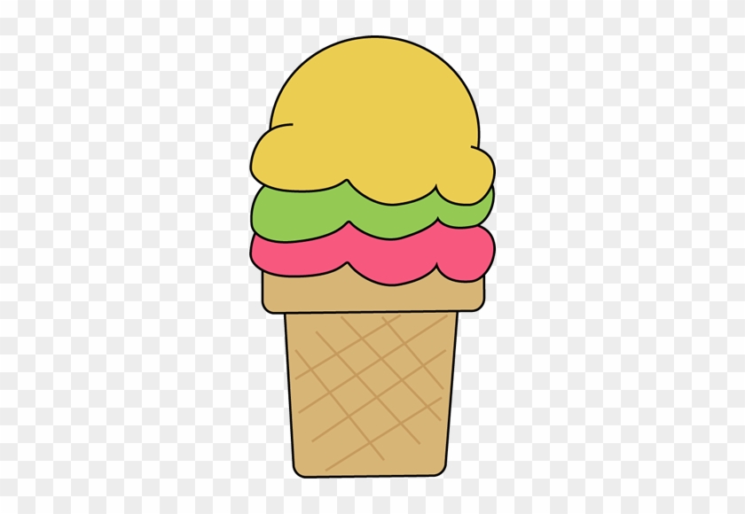 Ice Cream Cone For I Clip Art Image Colorful Ice Cream - Ice Cream Cone Clip Art #944446