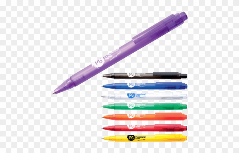 Frosted Custom Pens - Promotional Merchandise #944457