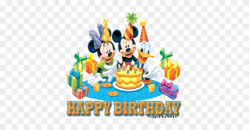 Once Again Wishing A Very Happy Birthday To One Of - Happy Birthday Wishes  Cartoon - Free Transparent PNG Clipart Images Download