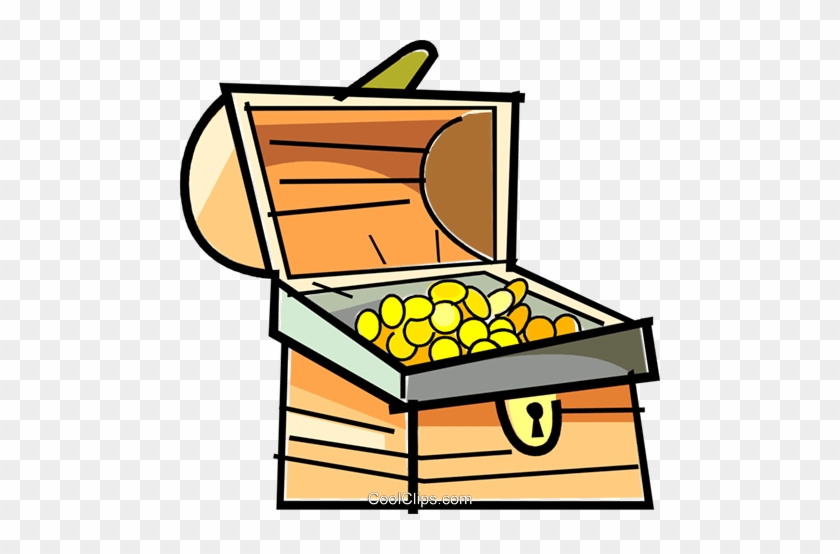 Schatztruhe Clipart - Treasure Chest Clip Art #944618