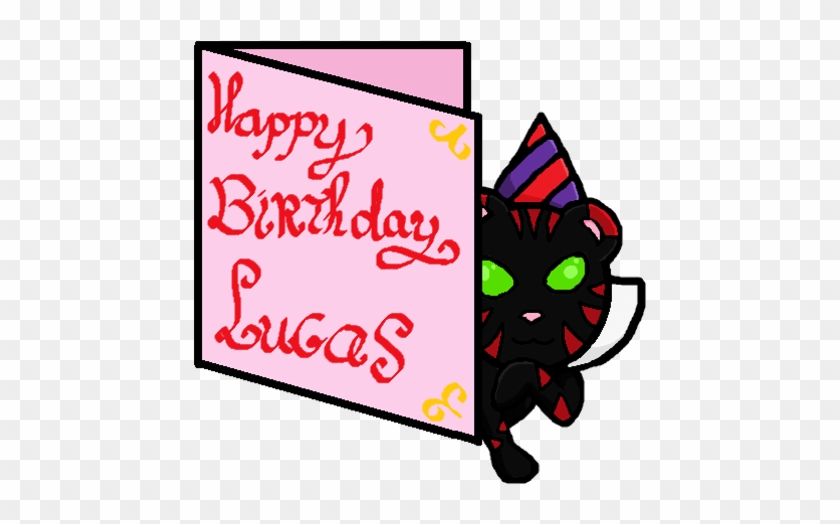 Happy Birthday Lucas By Baltazar-satanson - Cat Playing With Yarn #944706