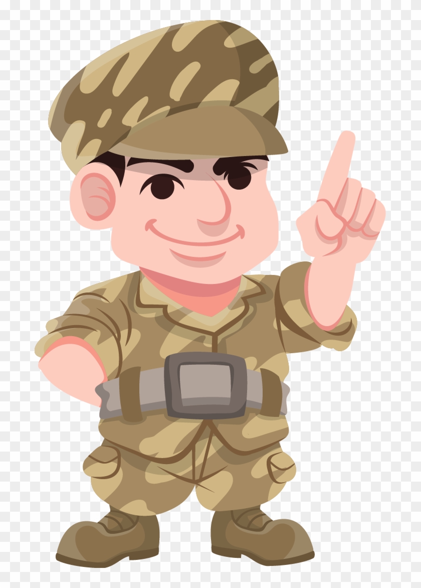 Soldier Free To Use Clip Art - Military Animated Characters #944788