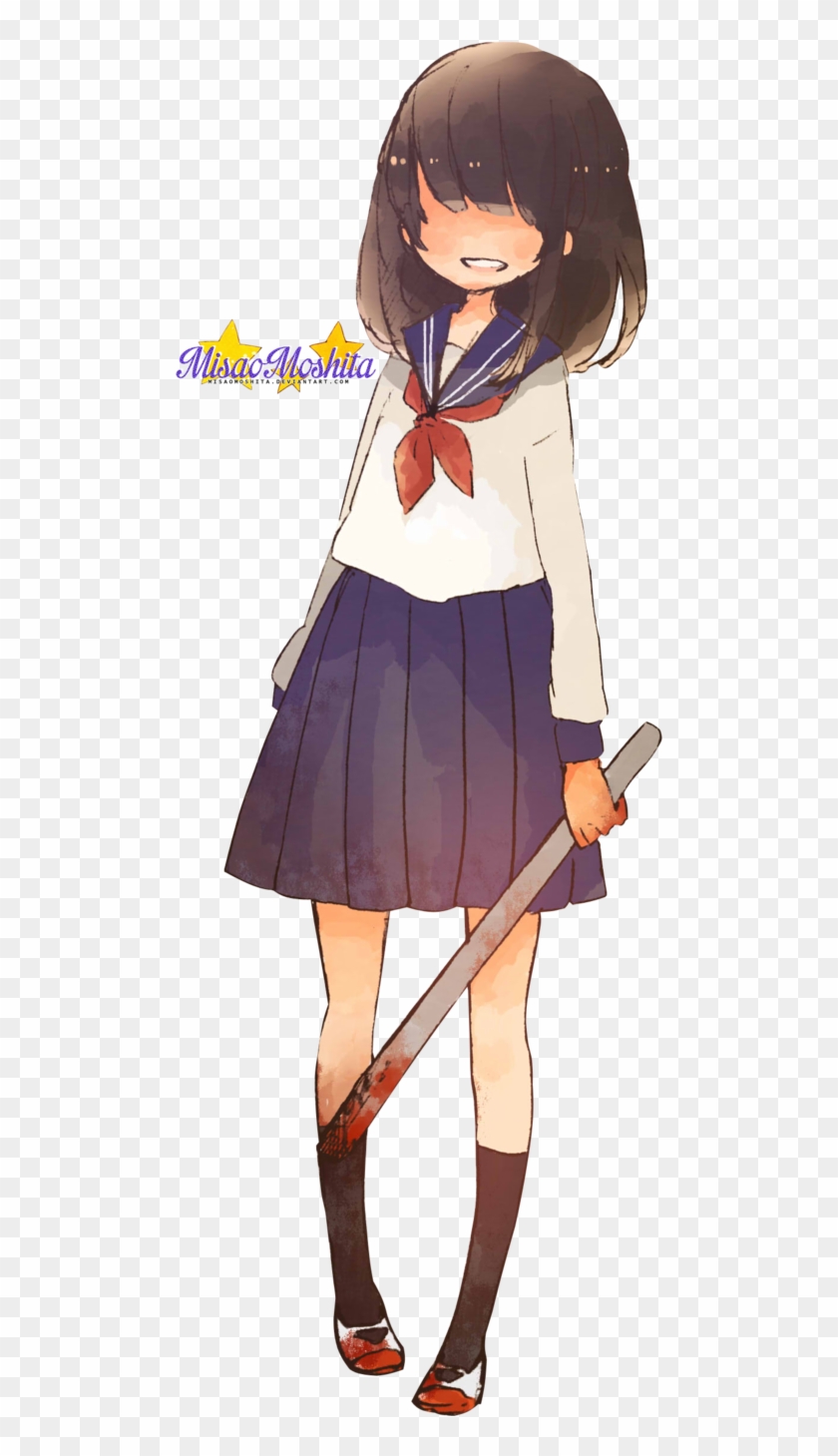 Unicorn-bbg 21 1 Creepy Girl Render By Misaomoshita - Anime Girl With Baseball Bat - Free Transparent PNG Clipart Images Download Unicorn-bbg 21 1 Creepy Girl Render By Misaomoshita - Anime Girl With Baseball Bat - Free Transparent PNG Clipart Images Download