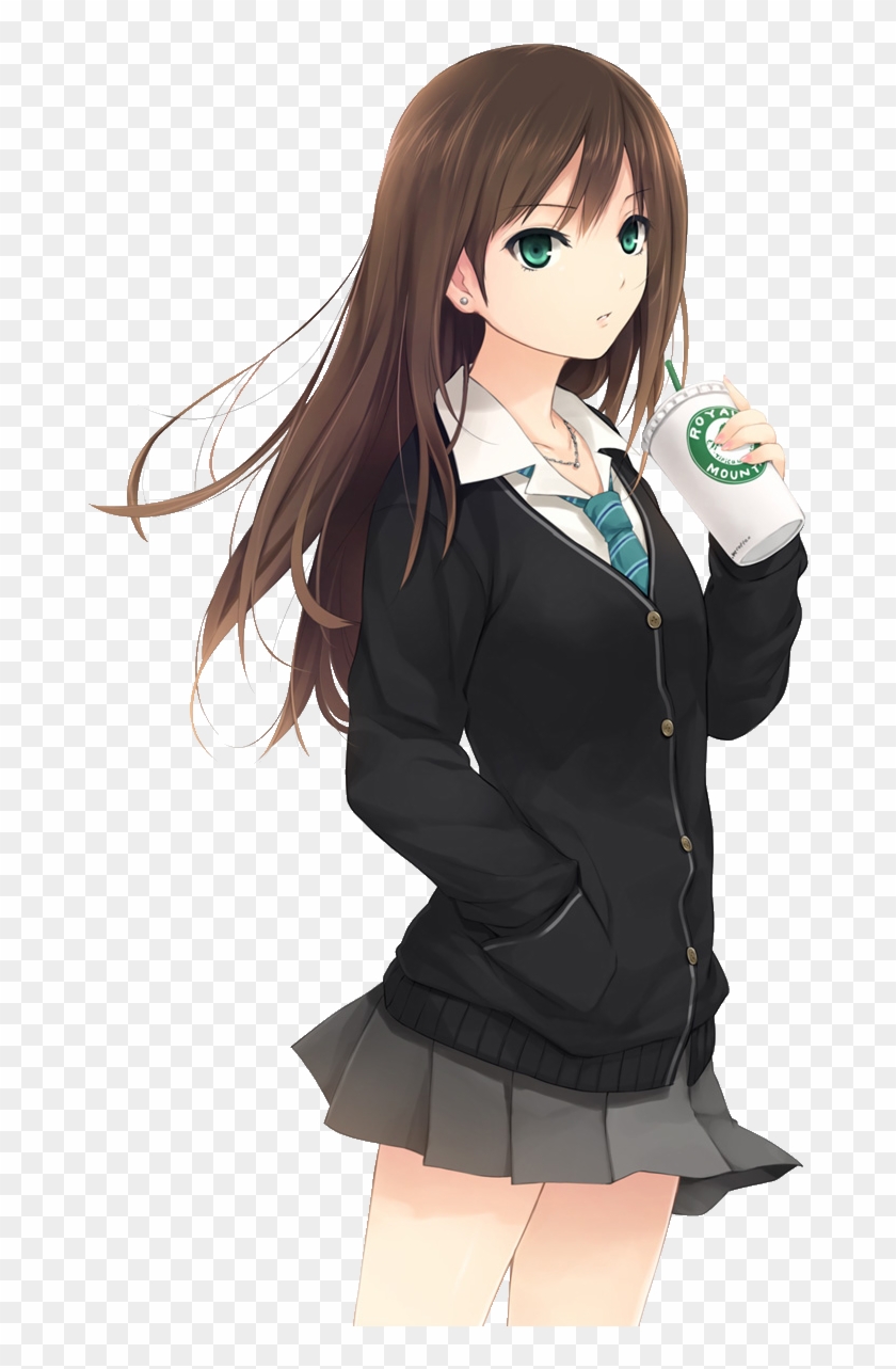 Anime Rich School Girl #945084