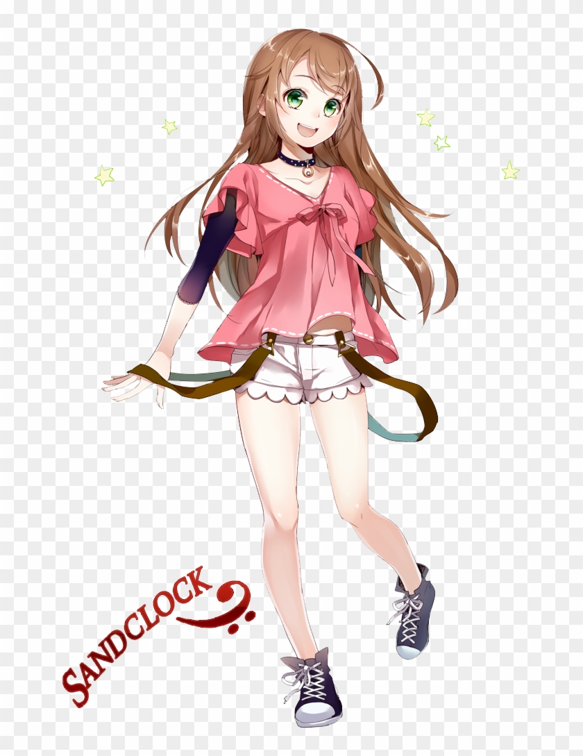 Anime Girl With Fan Weapons Roblox Anime Girl Decal Free Transparent Png Clipart Images Download - roblox demon face decal