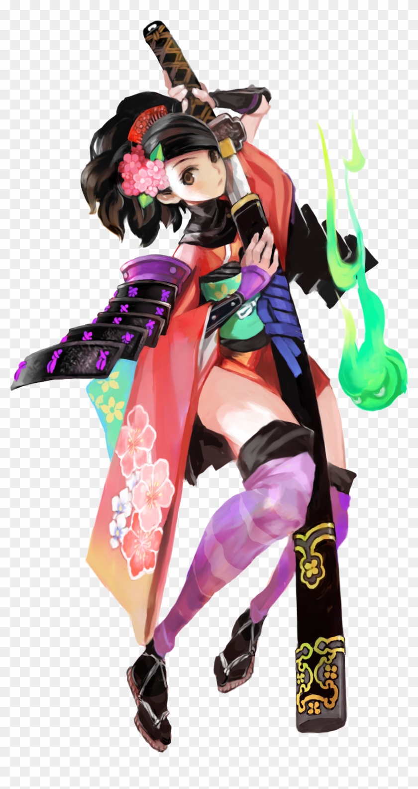 Momohime Muramasa Official Art Render - Muramasa The Demon Blade Momohime #945177