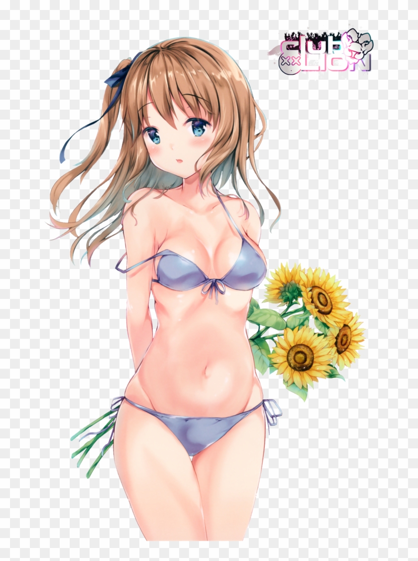 Bikini Girl Anime Render - Anime Bikini Girl #945272