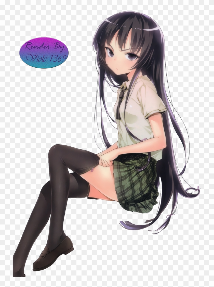 Haganai Render 5 -yozora By Viole1369 - Haganai Png #945299