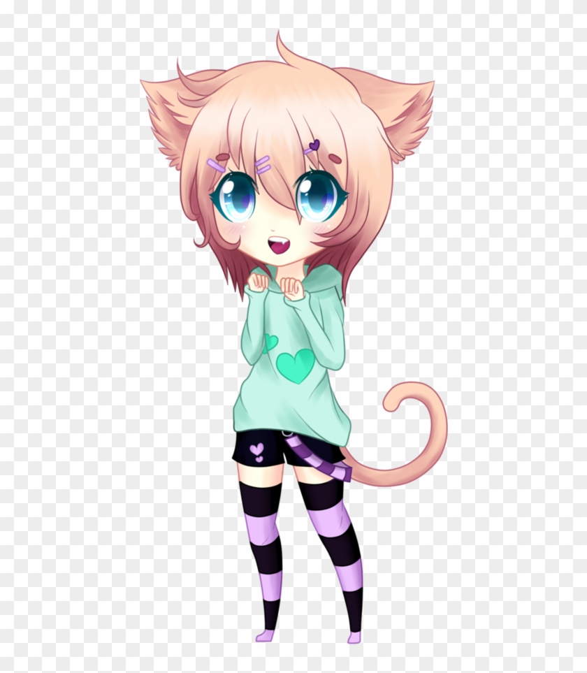 Closed Chibi Cat Girl Adopt By Akishika - Meif Wa Girl #945300