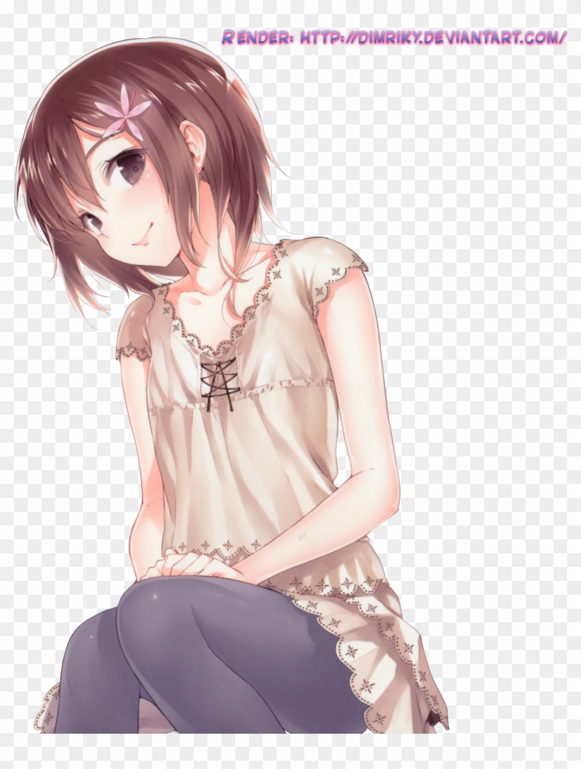 Spiz1206 66 4 Render - Young Anime Girl Short Hair #945319