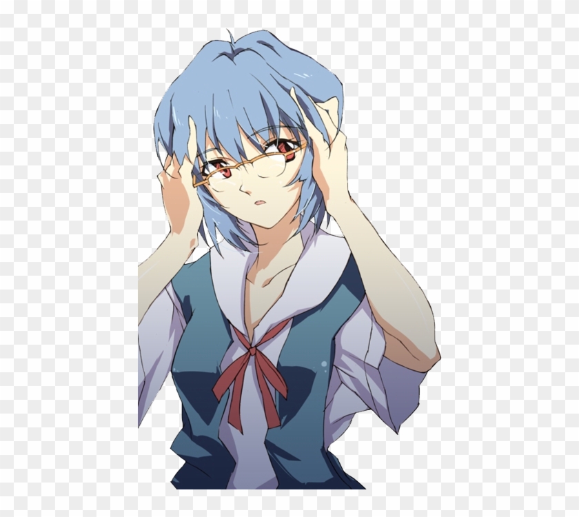 Rei Is Pretty Cute With Glasses - Rei Ayanami Neon Genesis Evangelion #945352