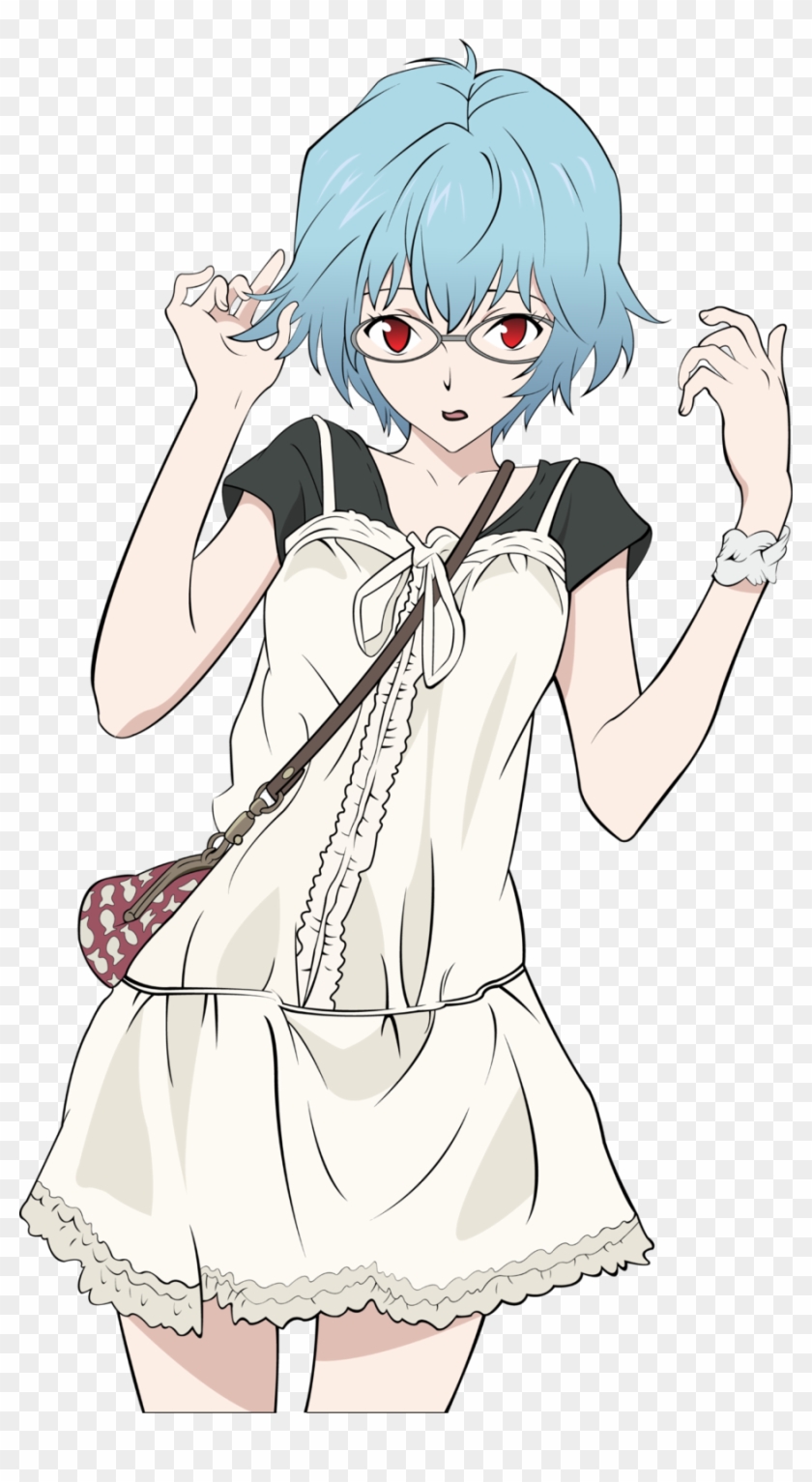 Rei Ayanami Vector By Megadud20 - Rei Ayanami With Glasses #945438