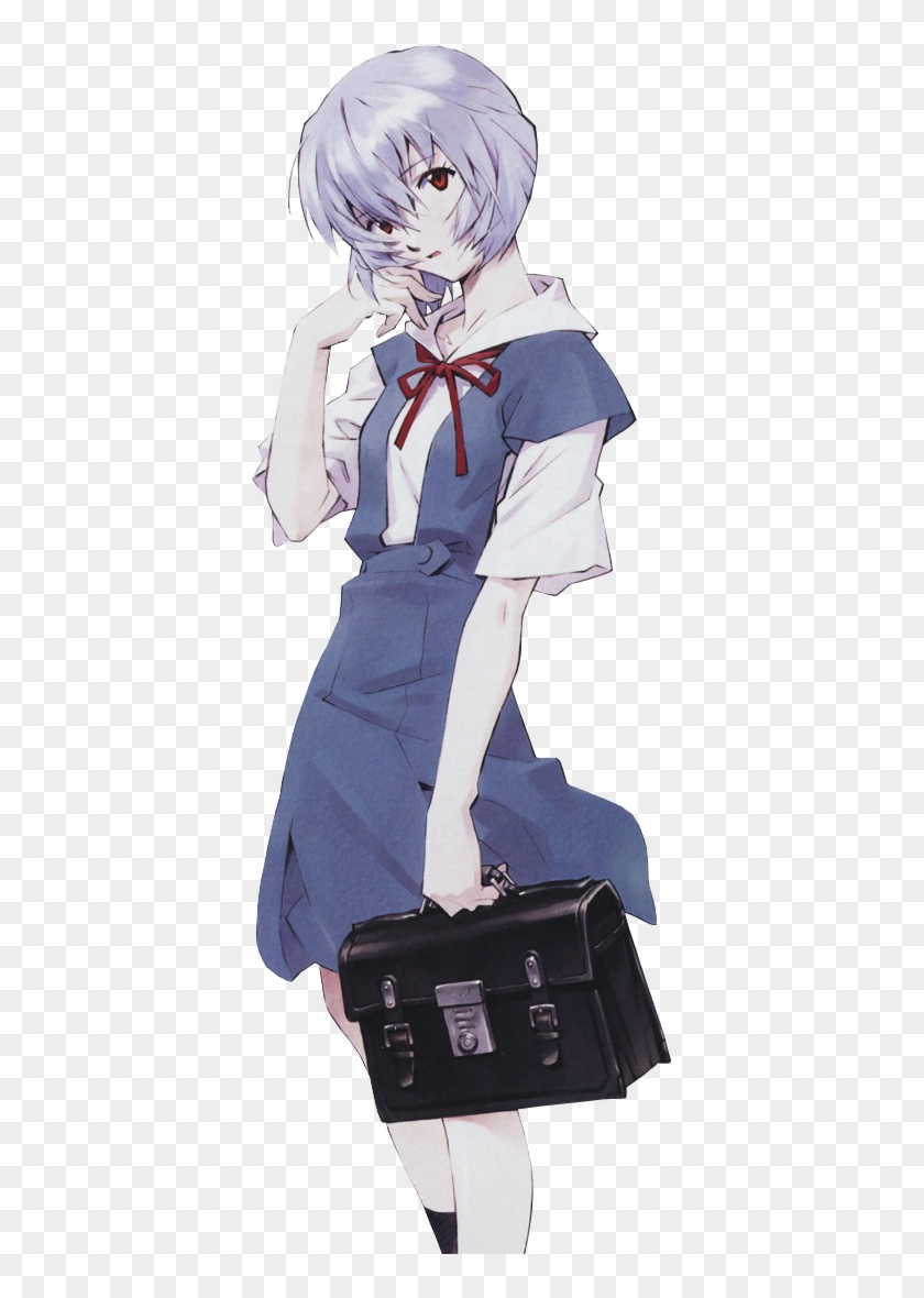 Rei Ayanami Scholar - Rei Ayanami School Uniform #945449