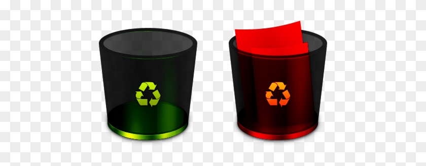 Dark Chrome Recycle Bin - Trash #945477