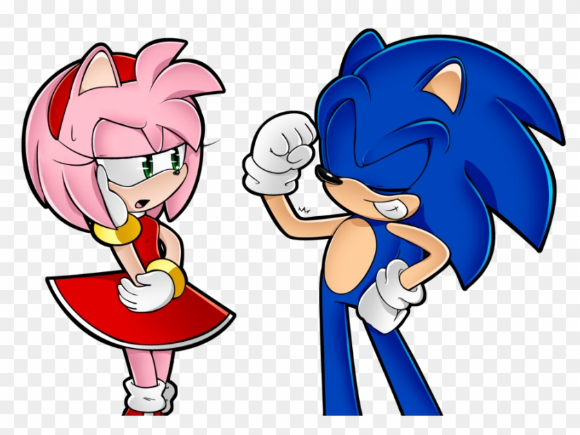 Sonic The Hedgehog Wallpaper Possibly Containing Anime - Sonic With Muscles  - Free Transparent PNG Clipart Images Download
