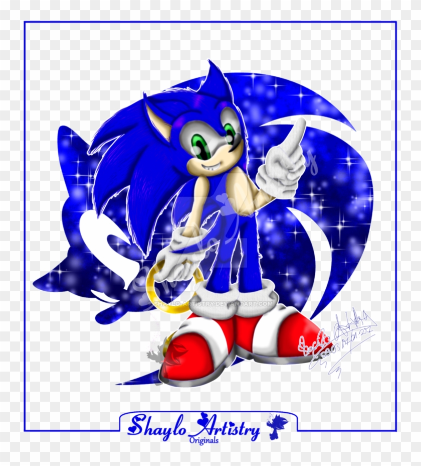 Sonic The Hedgehog 3d Style By Shaylo-artistry - Sonic X #945617