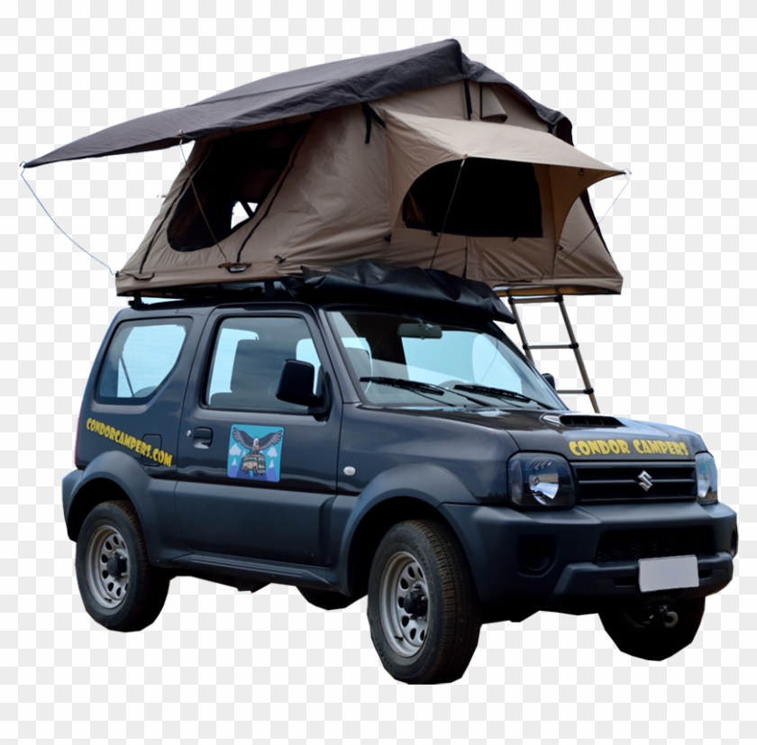 Condor Popup With Rooftop Tent Open - Campervan #945660