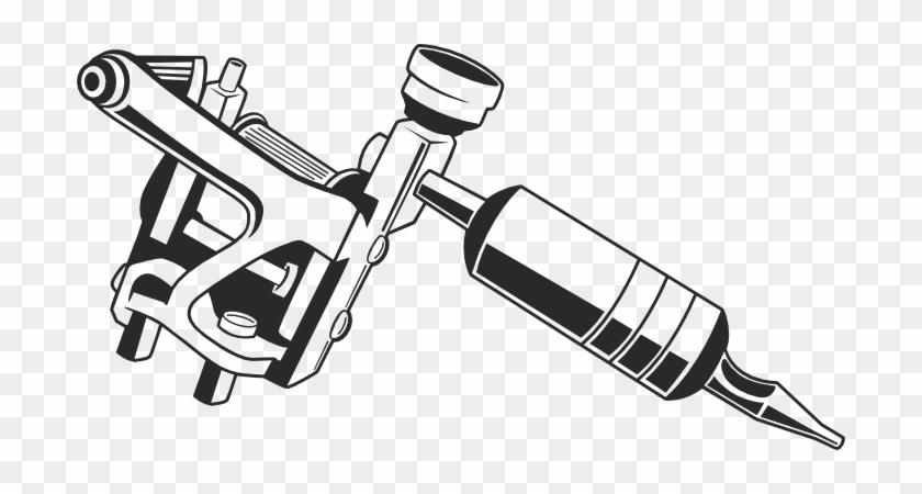 Tattoo Gun Clip Art Images Gallery - Tattoo Decal #945673