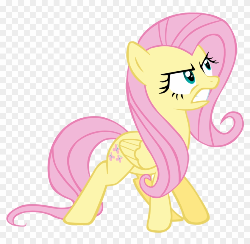 Angry Fluttershy By Cultleaderfluttershy - My Little Pony Fluttershy Angry #945803