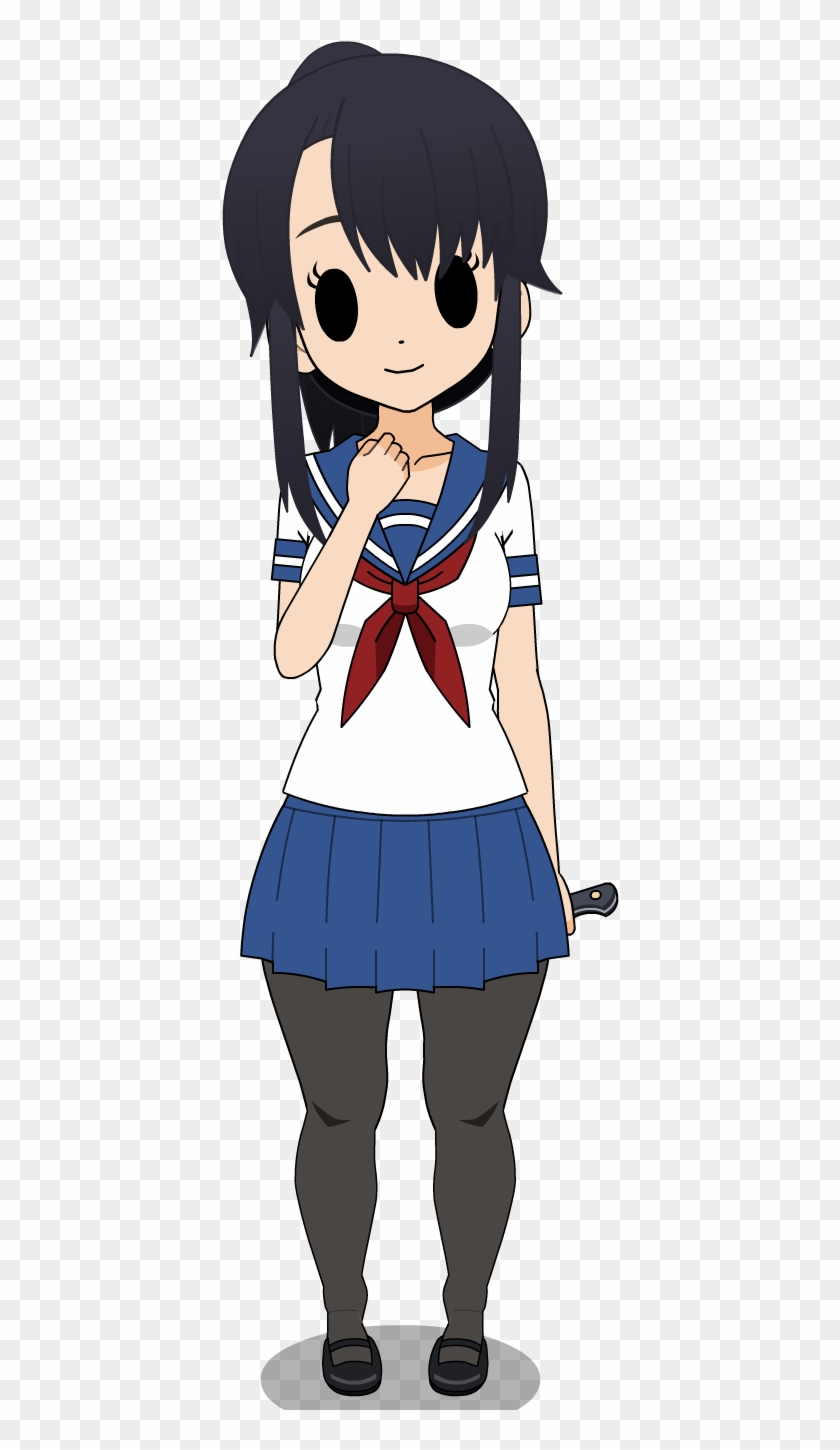 Chibi Yandere-chan By Hennyloc57 - Cartoon #945835