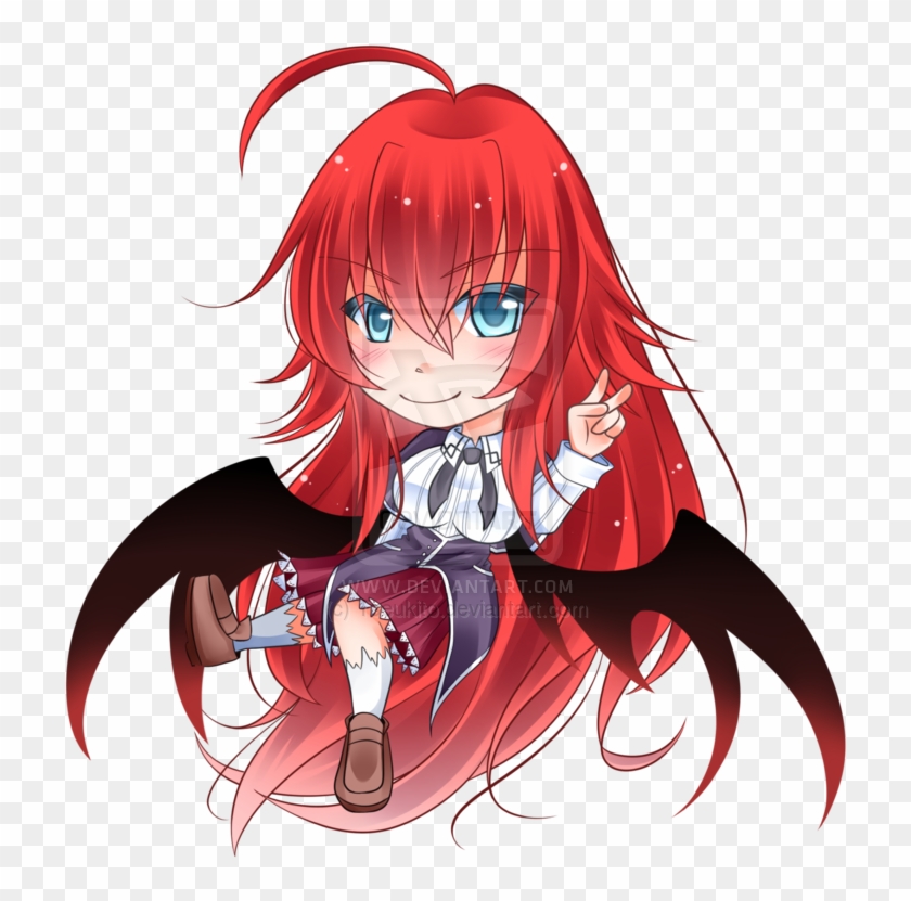 Rias Gremory Anime Chibi High School Dxd - Rias Highschool Dxd Chibi #945888