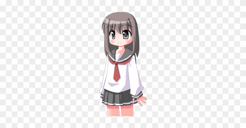 User Image User Image - Chibi School Girl Transparent #945947