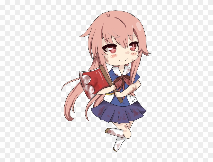 Oc Mireille Chan Small Chibi Plush By Mihijime - Yuno Gasai Chibi Png #945957