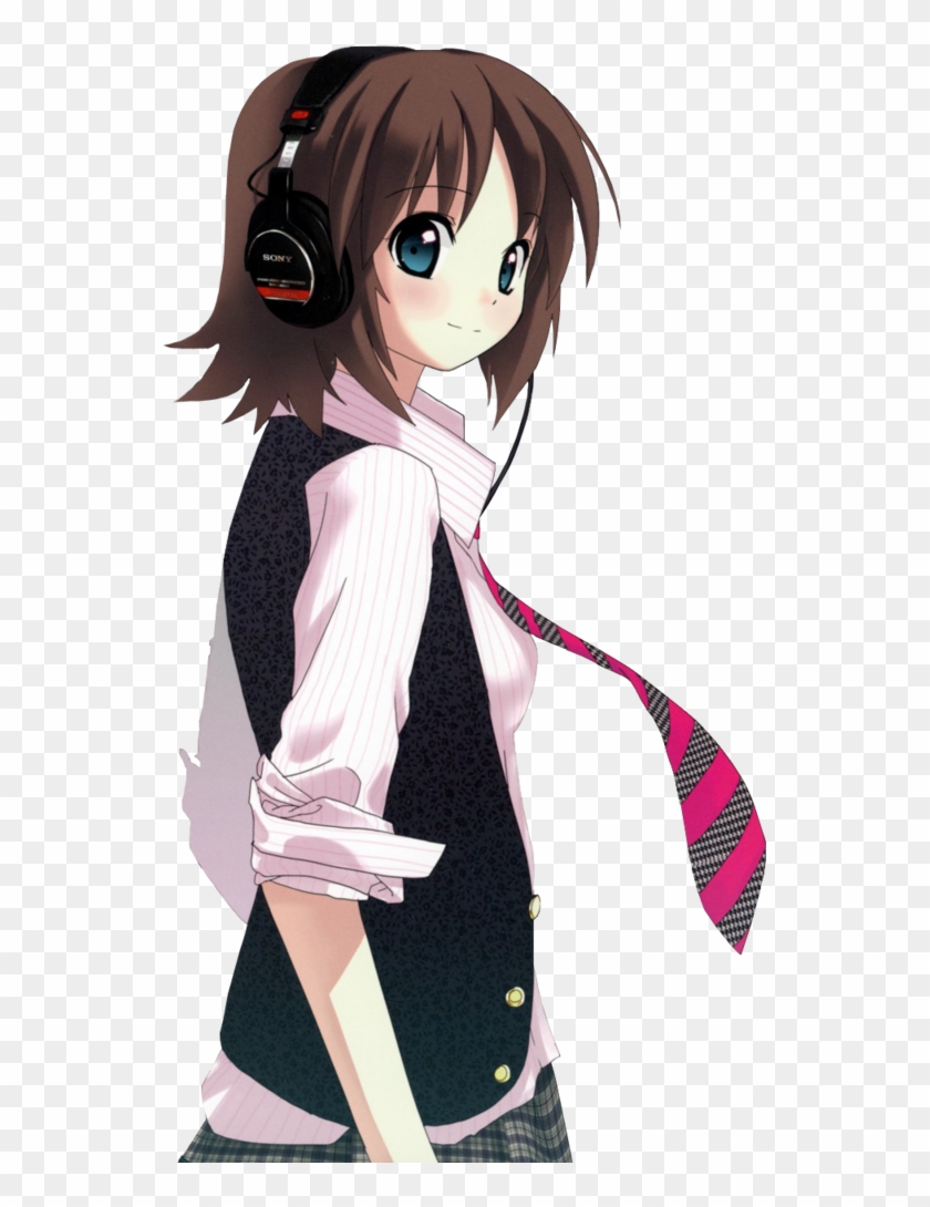 Anime Render Oo4 By Andyaasdfghjkl Anime Girl Music Png Free Transparent Png Clipart Images Download