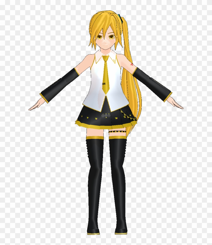 Neru Chibi By Nerudora - Mikumikudance #946025