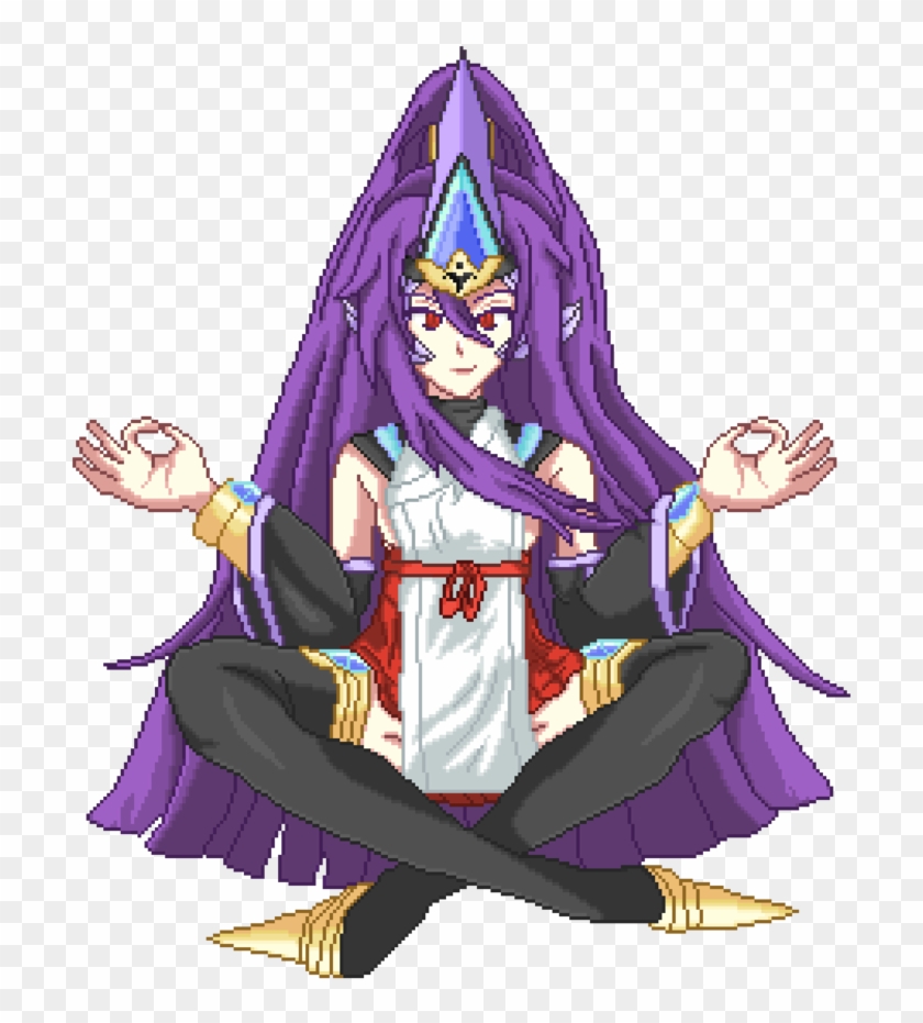 Blazblue Central Fiction Pixel Art By Kayspriter - Blazblue Central Fiction Izanami #946039