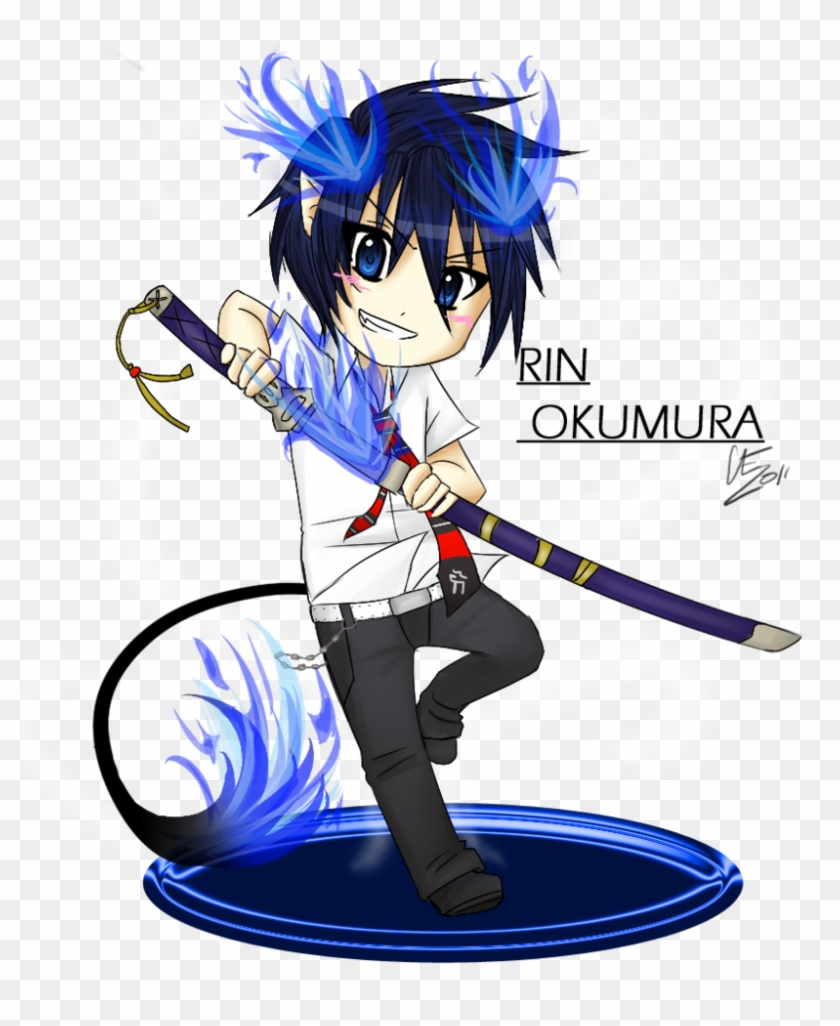 No School For Me Today Tumblr For Kids - Draw Chibi Rin Okumura #946055