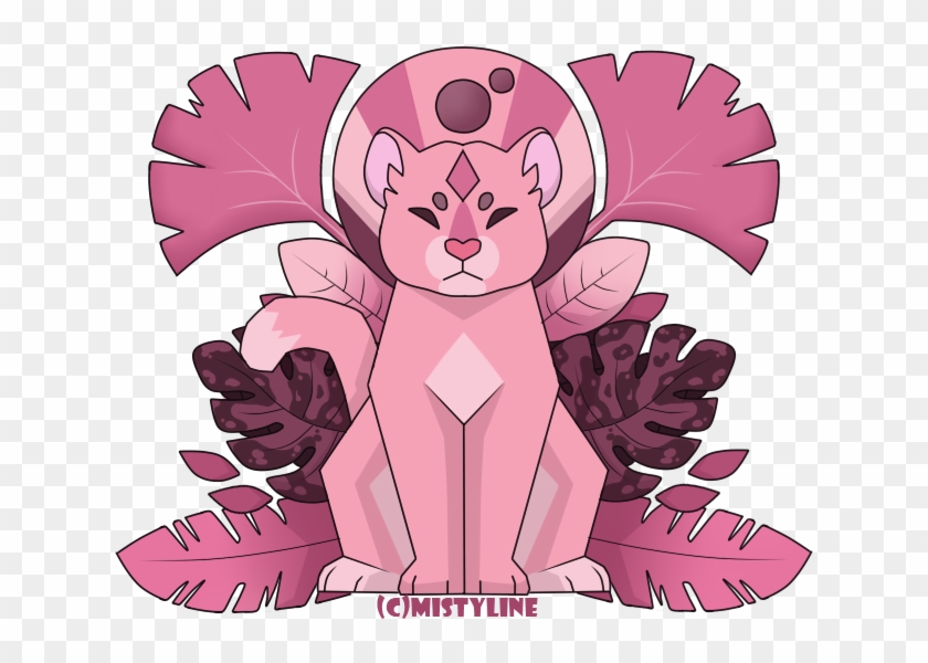 Pink Panther Diamond Mural By Mistyline - Steven Universe Pink Mural Diamond #946097