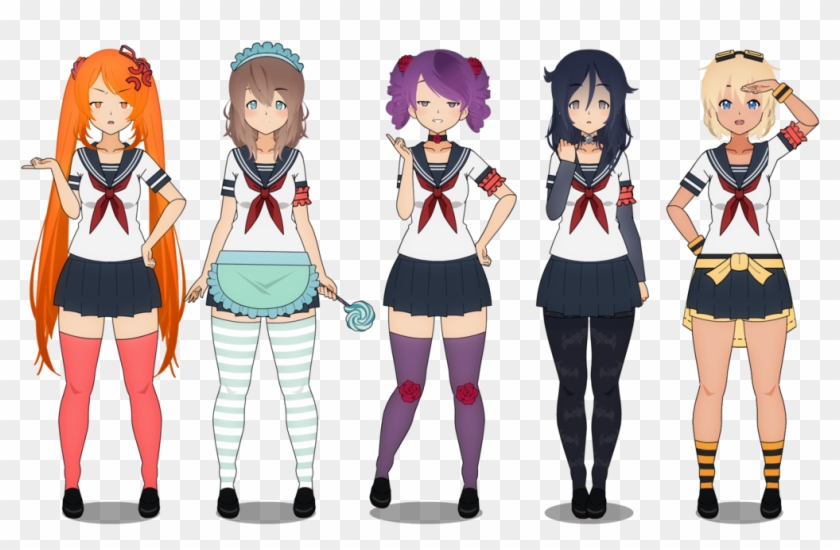 Yan Sim Rivals Set 1 By Pudding Ze Triggered - Cartoon #946124